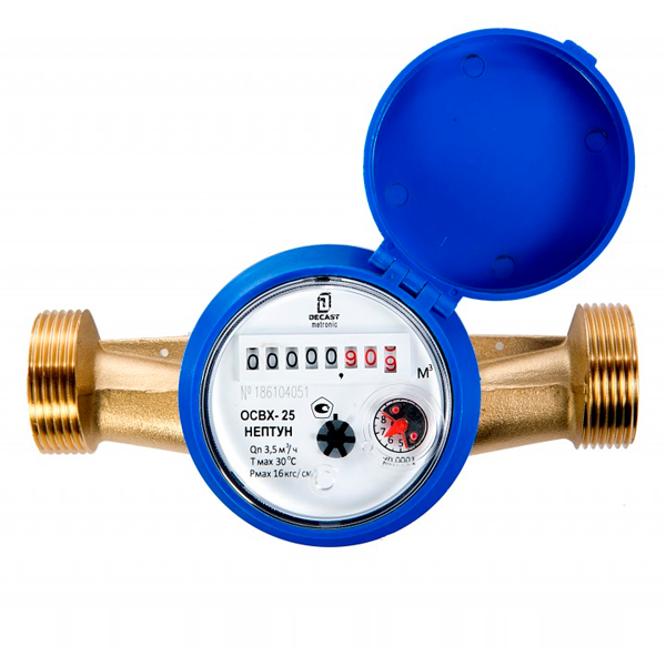 Водяной счетчик Декаст ОСВХ-40 "НЕПТУН" ДГ, класс С pro-technik.ru