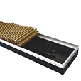 itermic Конвектор внутрипольный ITT.140.350.3100 (3898 Вт)